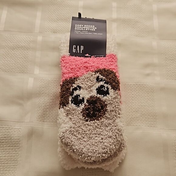 Gap Women's Bundle Of 9 Pairs Of Cozy Socks One Size Pink/ Red - Picture 6 of 16